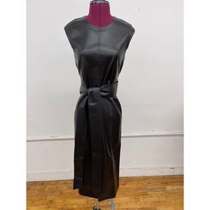 chinese dress ladies Hello Gorgeous Vegan Leather Dress